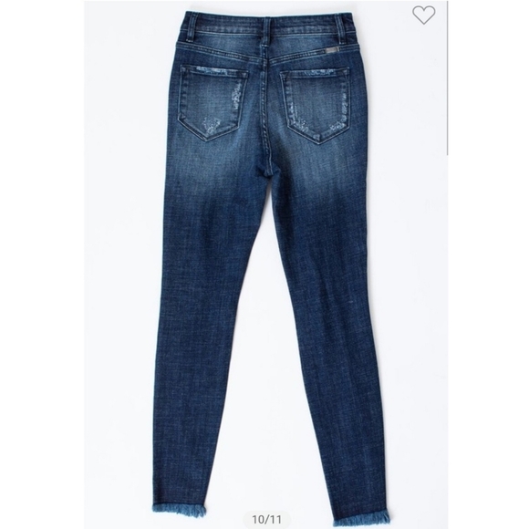 Kancan Super High Waisted Ankle Jeans - Picture 7 of 9